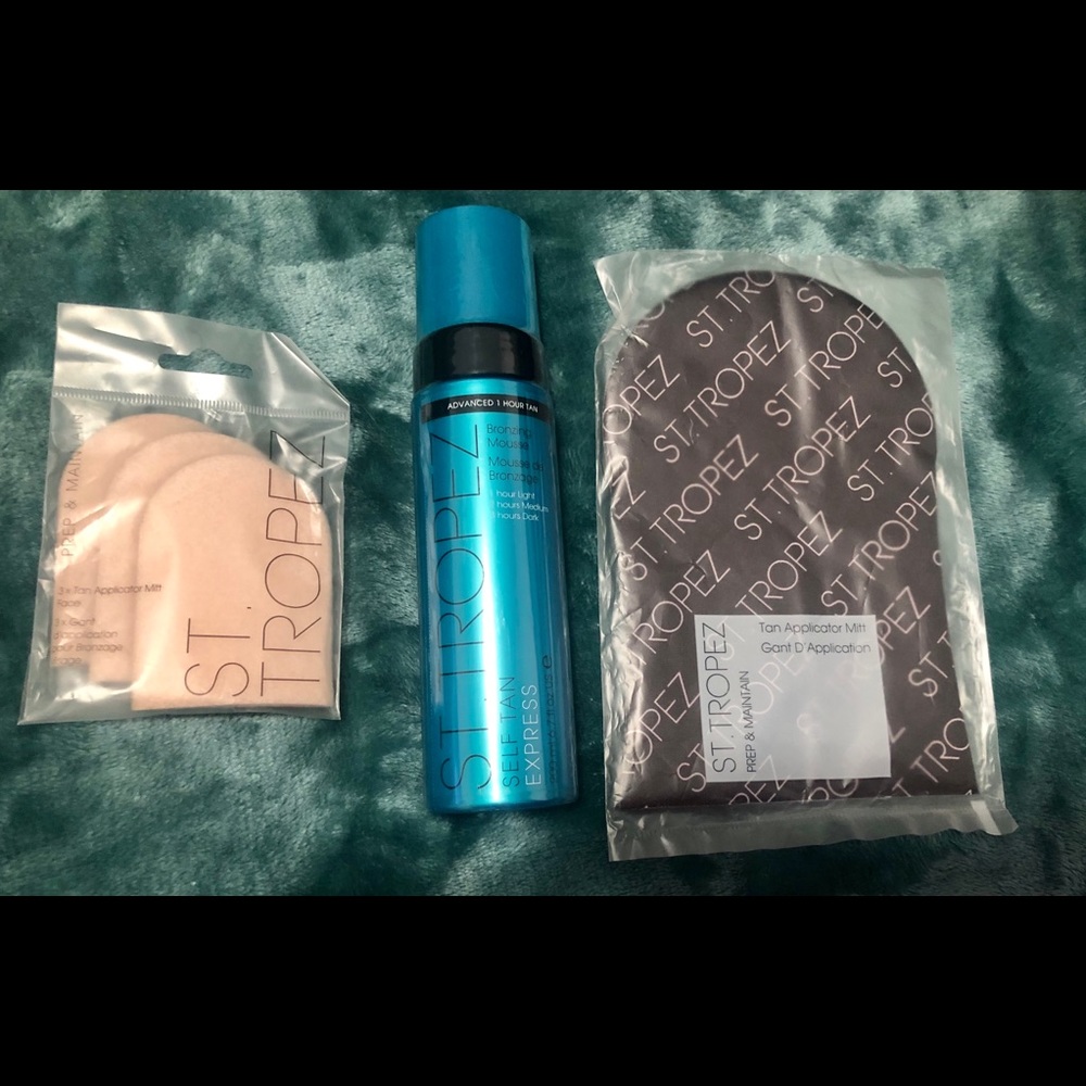 ST. TROPEZ SELF TANNER BUNDLE! (EXPRESS MOUSSE)